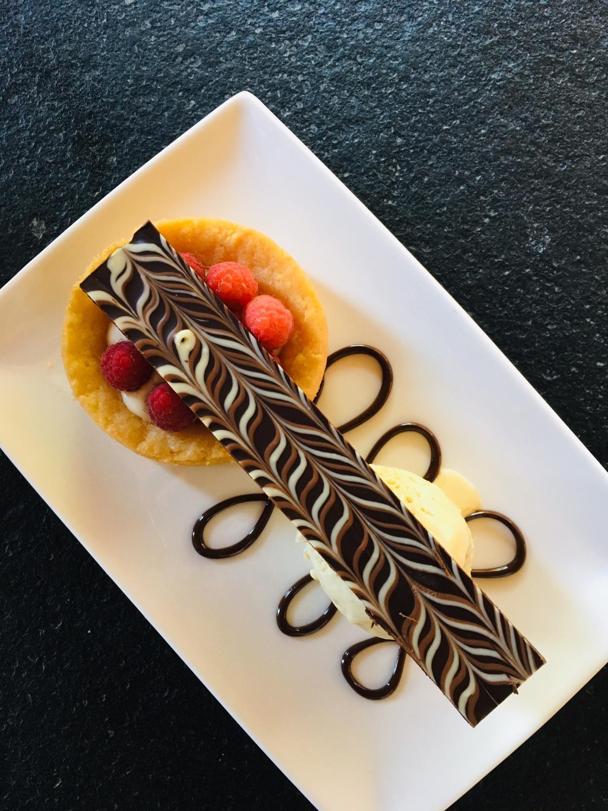 A delicious looking meal - just one example of the service we provide.